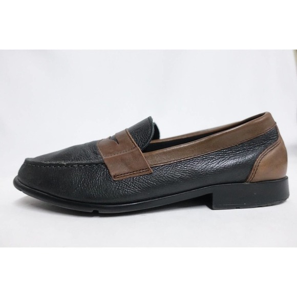 ROCKPORT Men Penny Loafers Classic Lite Leather Black/Brown 12M-US/11UK/46.5EU main image 4